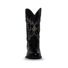 Cargar imagen en el visor de la galería, EO9002 - Bota oval panza coco negro
